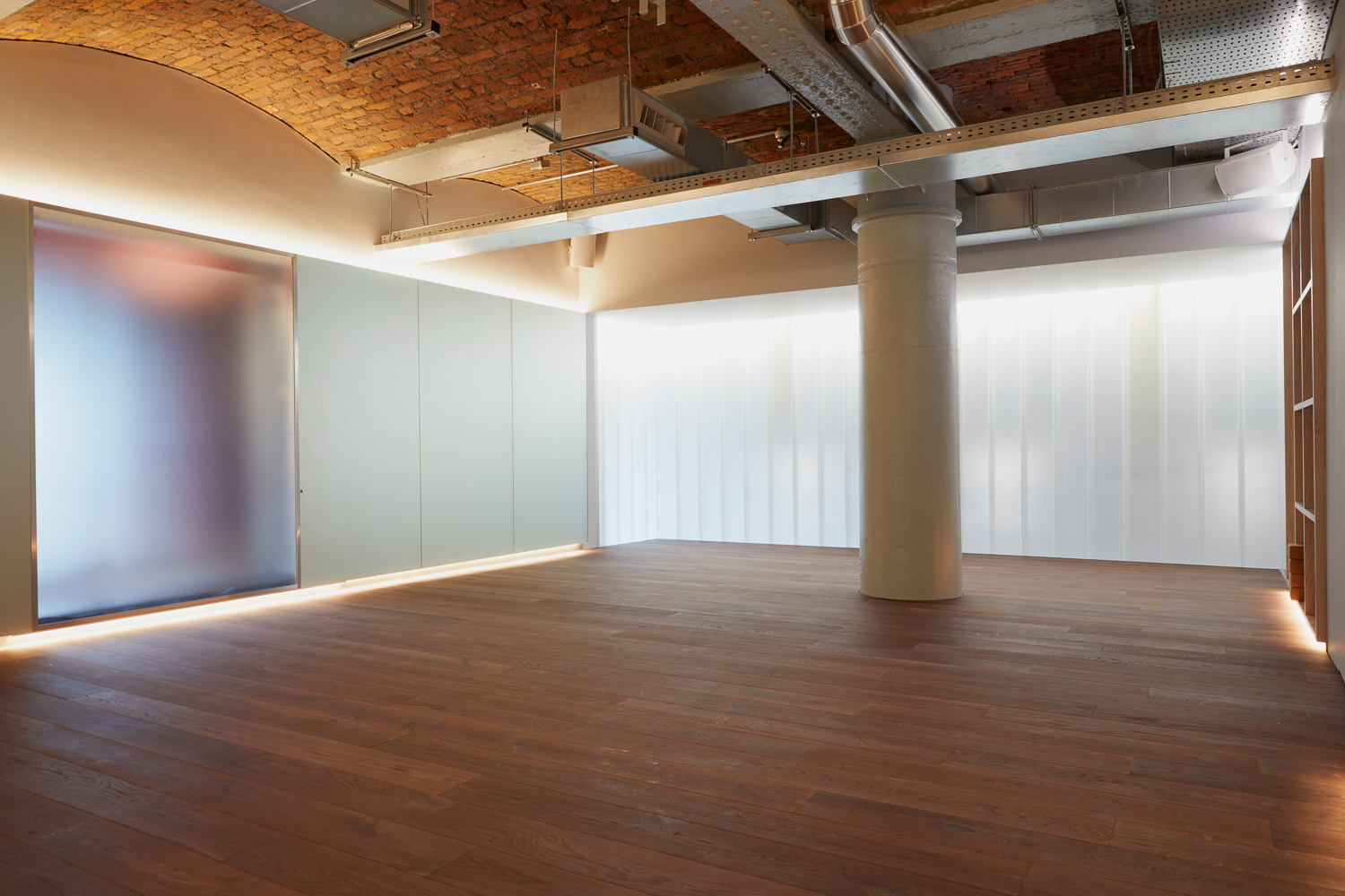 STUDIo 2, Douglas fir storage unit.
