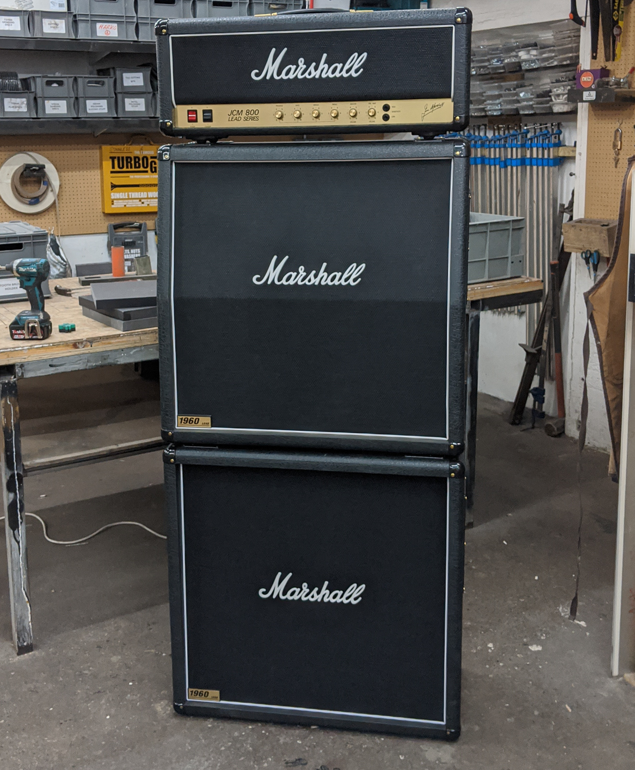 Marshall Stack, Original setup
