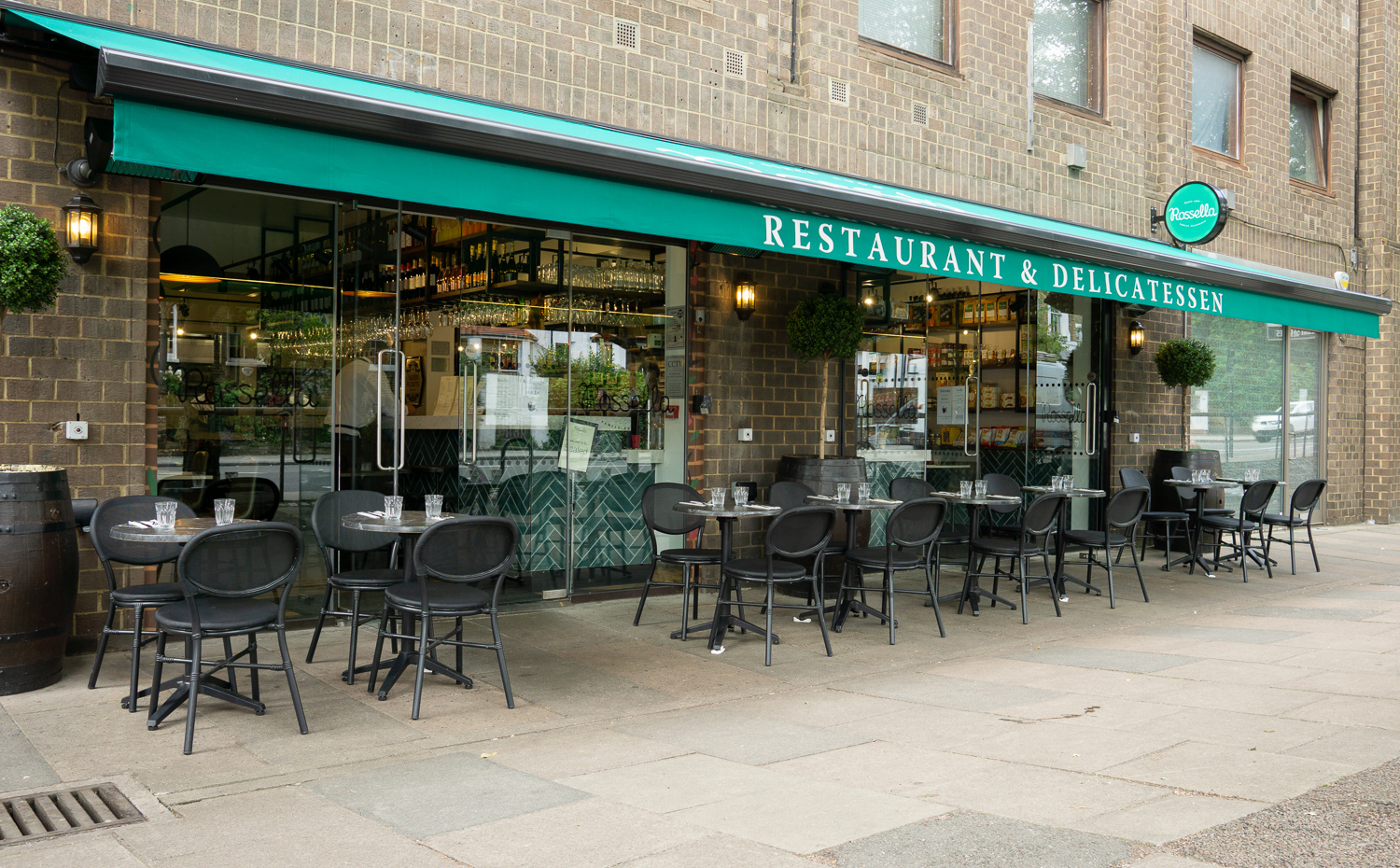 Restaurant Front,
